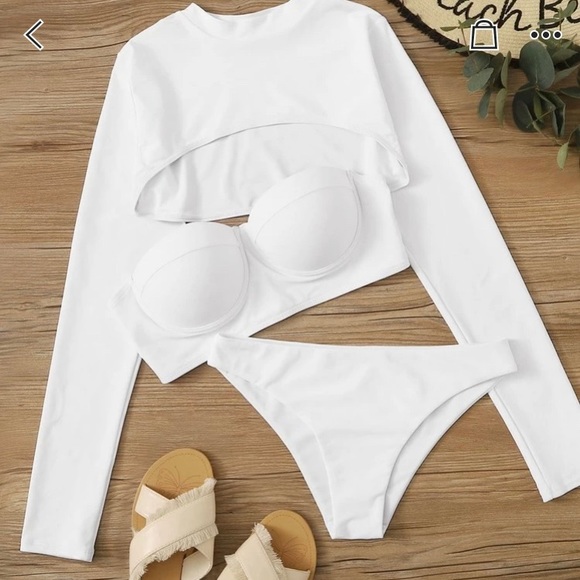 SHEIN Other - BRAND 🆕 : 3 piece bandeau bikini set